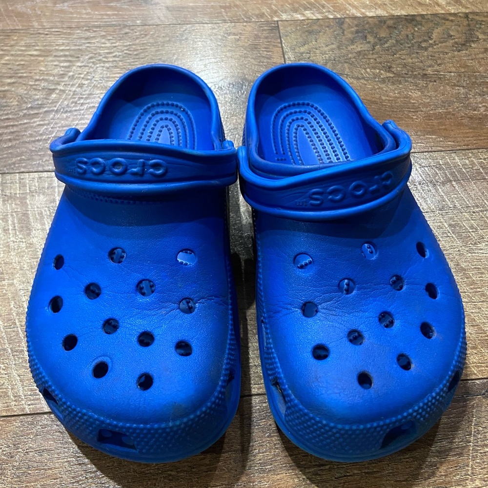 Crocs Kids Blue Clogs